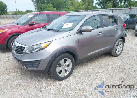 2013 Kia Sportage Lx из США, поврежденный, VIN KNDPB3A24D7374652